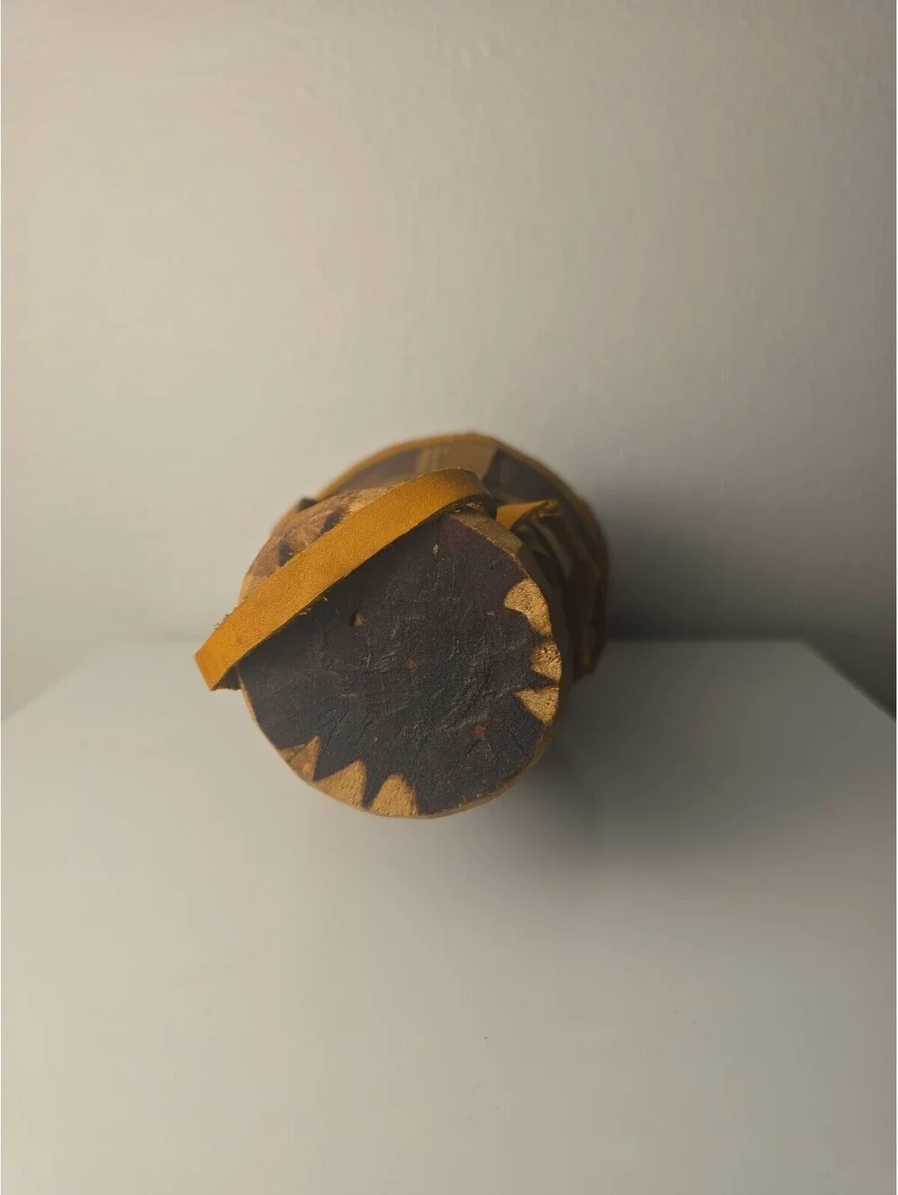 Somali Dhiil Milk Vessel Set Carved African Tribal Wood
